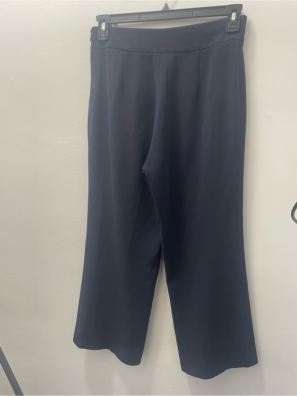 MaxMara Navy Wide-Leg Trousers